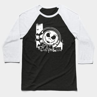 Halloween Jack Baseball T-Shirt